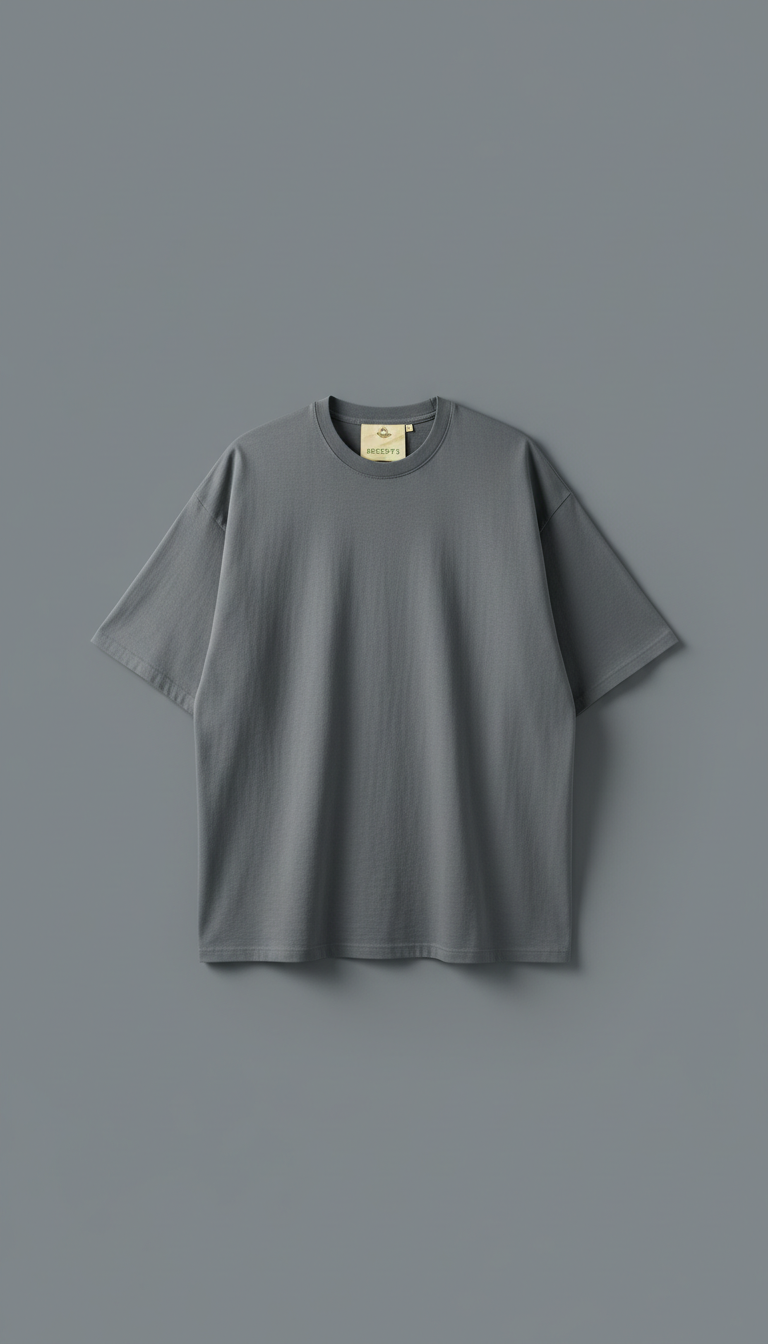 Meteorite Grey oversized tee